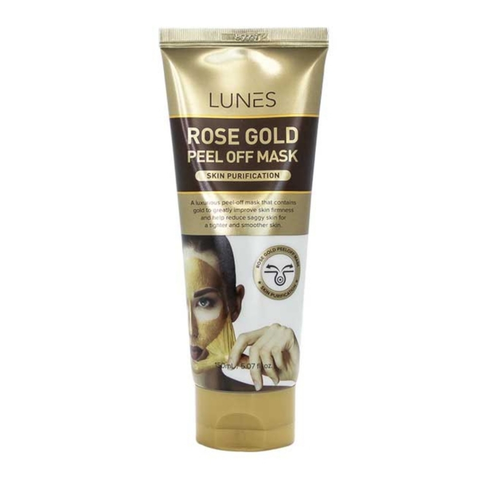 Rose gold peeling mask